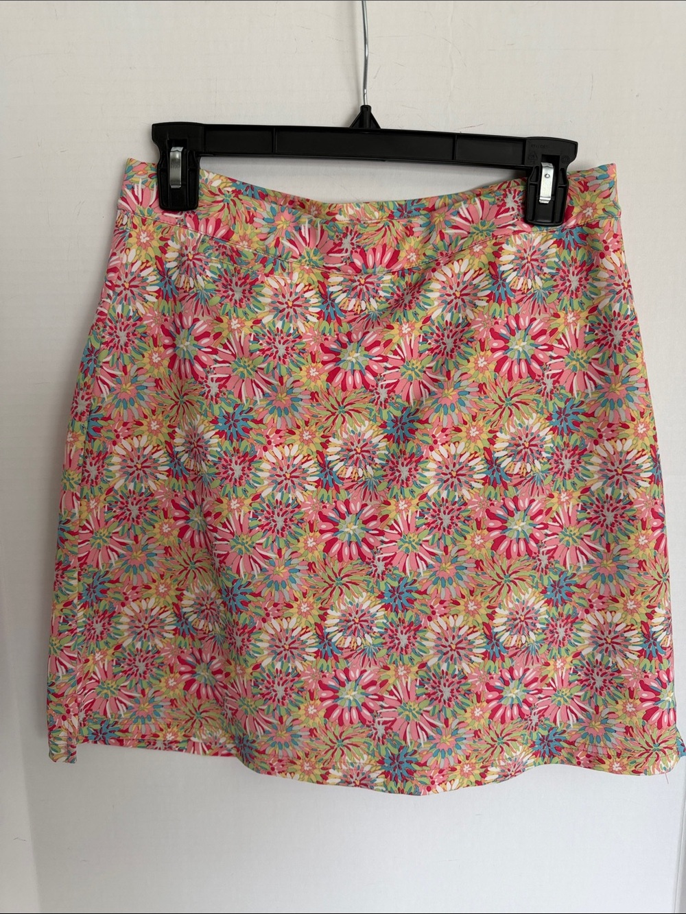 Peter Millar Pink Multi Floral Mini Skirt ladies size Small